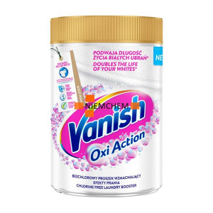 Vanish Oxi Action White Odplamiacz do Białego Proszek 625g