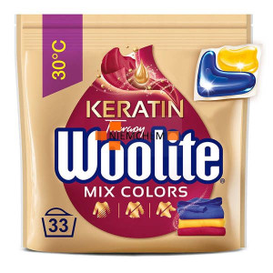 Woolite Mix Colors Kapsułki do Prania Koloru 33szt