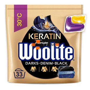 Woolite Black Dark Kapsułki do Prania Czarnego 33szt