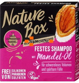 Nature Box Szampon do Włosów Mendel-Ol Kostka 85g DE