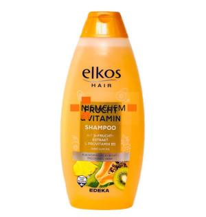 Elkos Shampoo Frucht Vitamin Szampon 500ml DE