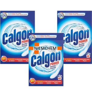 Calgon Proszek 3w1 Odkamieniacz do Pralki 120pr 3x1kg