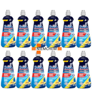 Finish Nabłyszczacz do Zmywarki Lemon 12 x 400ml