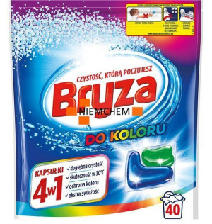 Bryza 4w1 Kapsułki do Prania Koloru Kolor 40szt