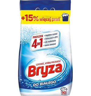 Bryza 4w1 do Białego Proszek do Prania 90pr 5,85kg
