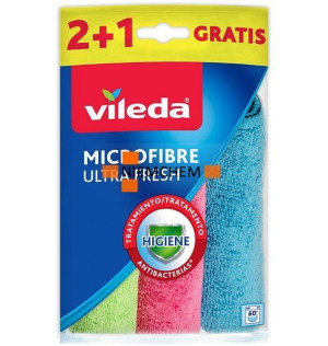 Vileda Mikrofibra Ultra Fresh Ściereczka 3szt