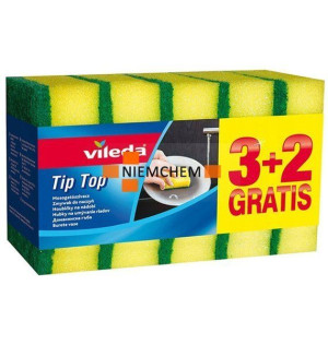 Vileda Gąbka do Mycia Naczyń Zmywak 5szt
