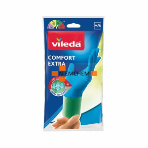Vileda Rękawice Gumowe Comfort Extra Rozmiar M