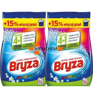 Bryza 4w1 do Koloru Spring Proszek do Prania 110pr 2 x 3,575kg