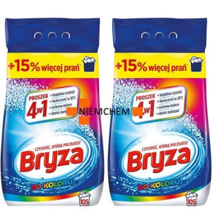 Bryza 4w1 do Koloru Proszek do Prania 210pr 2 x 6,8kg