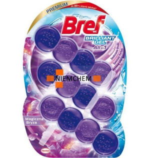 Bref Brilliant Gel Magiczna Bryza Zawieszka Wc Kulki 3 x 42g