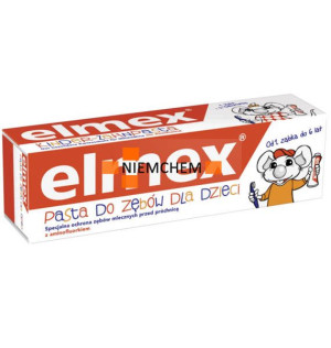 Elmex Pasta Zębów Dzieci 0-6 Lat 50ml