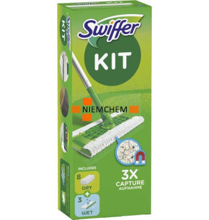 Swiffer Mop Akcesoria Zestaw Startowy11 Wkładów DE