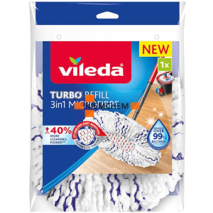 Vileda Turbo Refill 3w1 Mikrofibra Wkład do mopa obrotowego