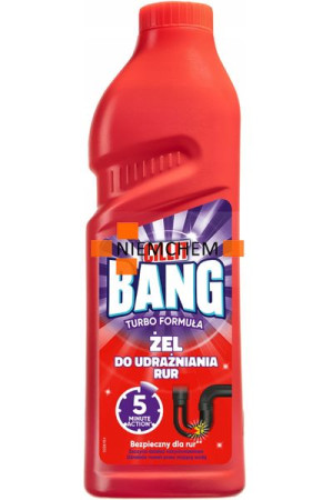 Cillit Bang Turbo Formuła Żel Do Udrażniania Rur 1L