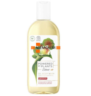 Dove Powered By Plants Geranium Olejek Żel pod Prysznic 250ml [NL]