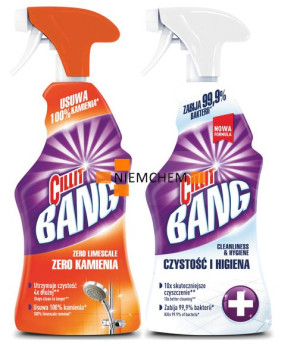 Cillit Bang Zero Kamienia Spray + Higiena i czystość 2x750ml