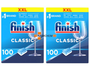Finish Classic Tabletki do Zmywarki 2 x 100= 200szt