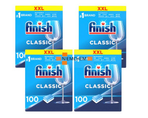 Finish Classic Tabletki do Zmywarki 4 x 100= 400szt