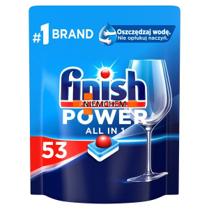 Finish Power all in 1 tabletki do zmywarki 53 szt