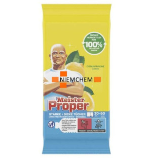 Mr Proper Chusteczki Czyszczące Lemon 30szt [DE]