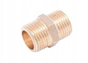 Nypel Mosiężny 1 1/2" Złączka Sizer 097