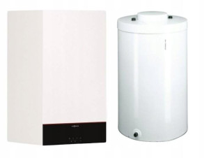 Kocioł Gazowy Vitodens + Zasobnik 25 Kw Viessmann