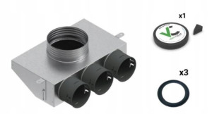 Spiroflex Skrzynka Rozdzielcza 3x75/125 Vent Clear