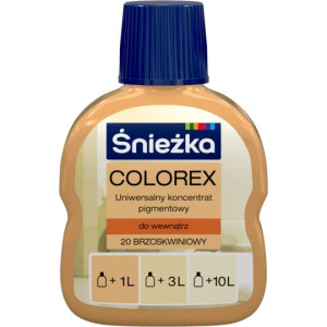 ŚNIEŻKA Pigment COLOREX 100ml Brzoskwiniowy 20