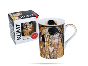 Kubek porcelanowy 400 ml Kiss KLIMT CARMANI