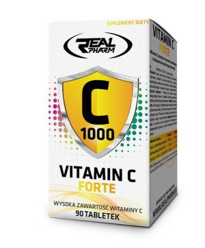 REAL PHARM Vitamin C Forte WITAMINA C - 90tabl.