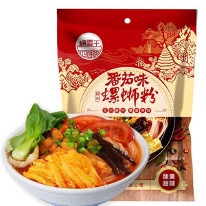 Instant Makaron Ryżowy o Smaku Ślimaki LUOSIFEN (Pomidorowy) 306g LUOBAWANG
