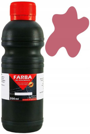 Farba Do Renowacji Skóry Różowy 200ml