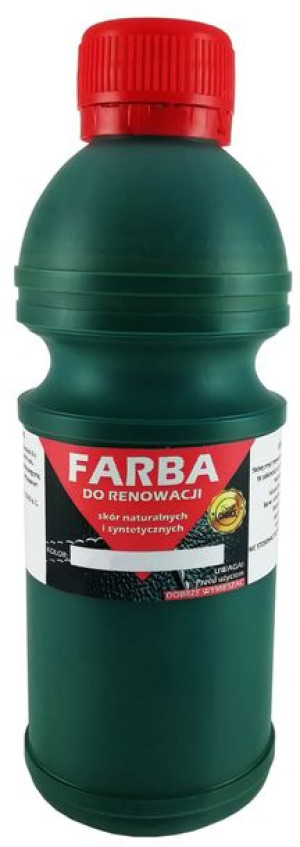 Farba Do Renowacji Skóry Tapicerki Zielony 200ml