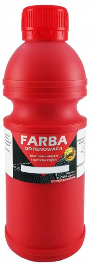 Farba Do Renowacji Skóry Skór Jasny Czerwony 200ml