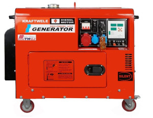 Generator Agregat Prądotwórczy 9,8 Kw Wyciszony Sdg9800s 3f