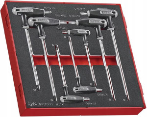 Zestaw kluczy TX/TPX z rękojeścią TengTools TEDTX7