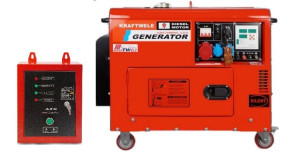 Generator Agregat Prądotwórczy 9,8kw Wyciszony Sdg9800s 3f Ats