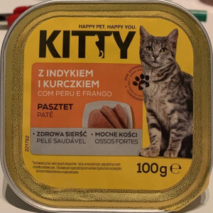 Mokra karma dla kota Kitty kurczak 100gr
