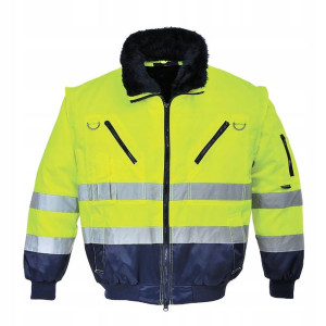 Kurtka ostrzegawcza Pilot 3w1 Portwest r.S