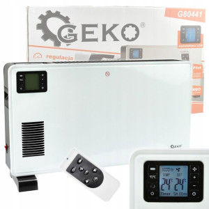 GRZEJNIK ELEKTRYCZNY pilot LCD farelka 2,3kW GEKO