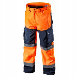 SPODNIE ROBOCZE ostrzegawcze softshell NEO r.3XL