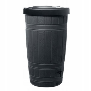 Zbiornik Na Deszczówkę Wodę 265l Woodcan Czarny