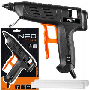 Pistolet klejowy do KLEJU NA GORĄCO 80 W mocny NEO
