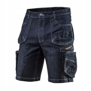 Spodnie spodenki ROBOCZE KRÓTKIE JEANS DŻINS XXL