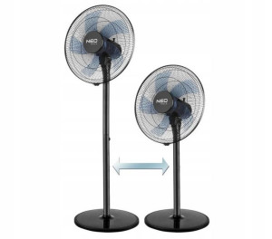 WENTYLATOR wiatrak podłogowy wysoki mocny 50W NEO