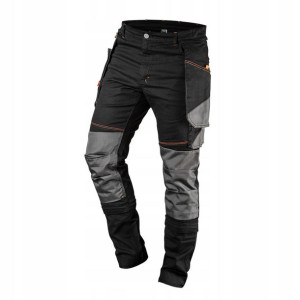 Spodnie ROBOCZE slim OCHRONNE elastan Neo HD XXL