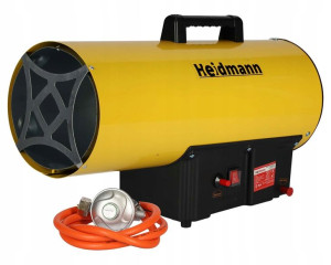 Nagrzewnica dmuchawa gazowa 40 kW reduktor wąż