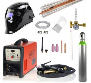 Spawarka inwertorowa TIG 300A DC PULS MMA ZESTAW