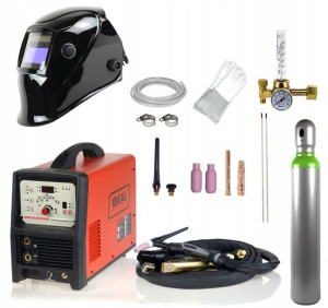 Spawarka inwertorowa TIG 300A DC PULS MMA ZESTAW
